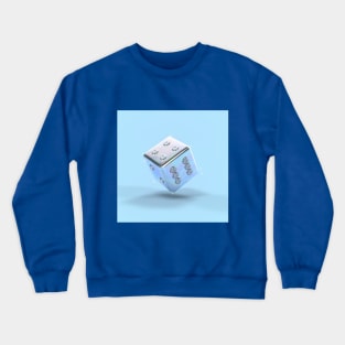 cube surrealism Crewneck Sweatshirt